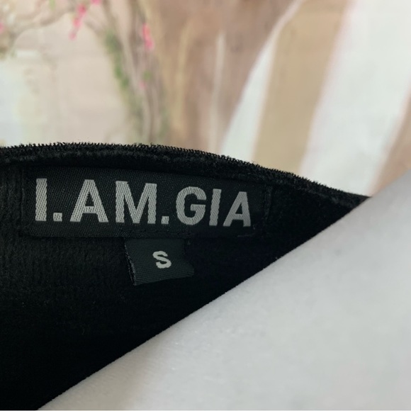SOLD I AM GIA Sabrina Off Shoulder Sweatshirt - Picture 10 of 11